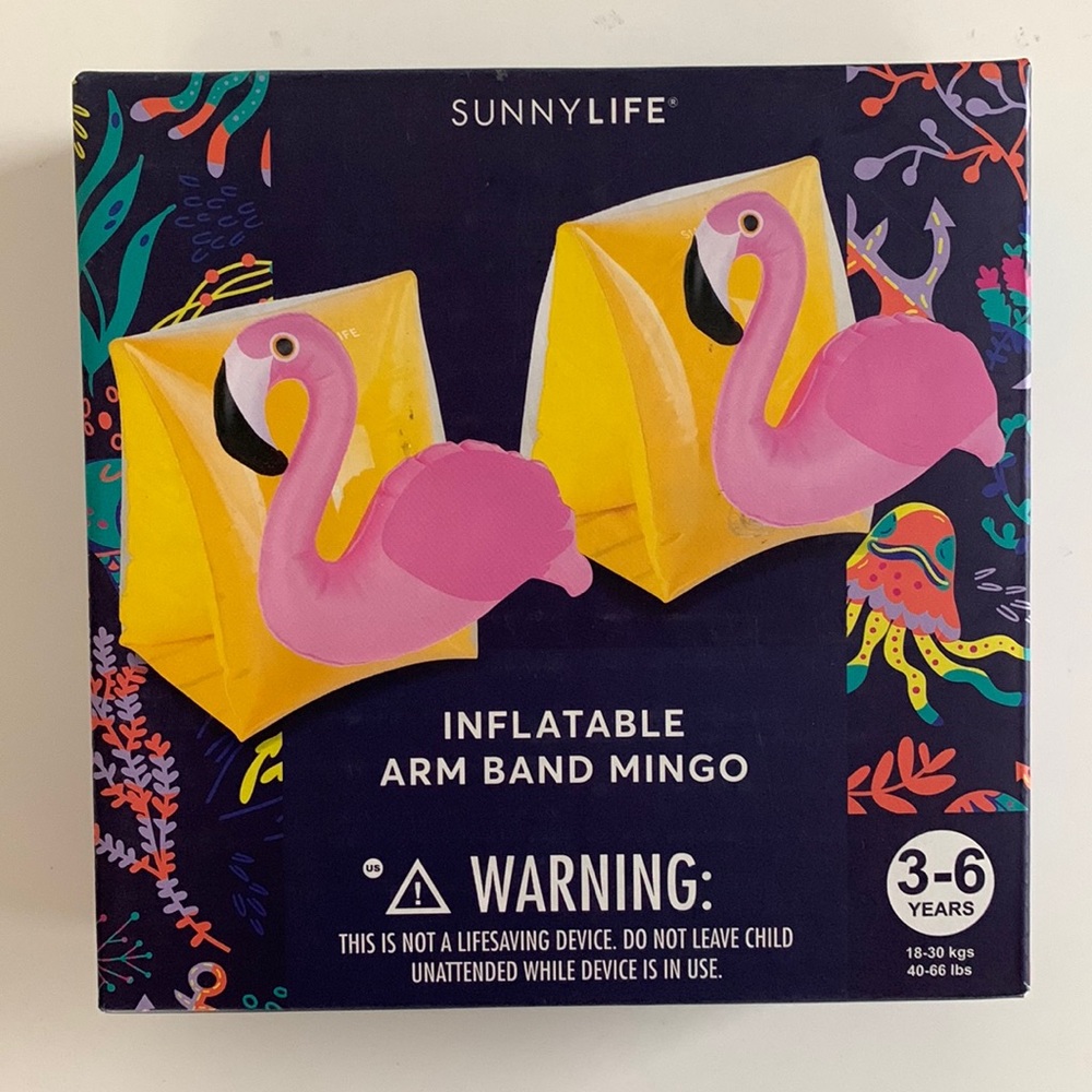 Flamingo Inflatable Arm Bands